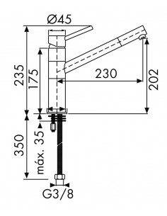 Bateria zlewowa Sobime     kod:98550000 2