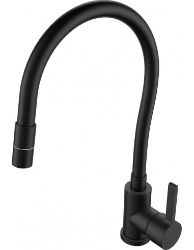 Bateria zlewowa sztorcowa Geo5 z silikonową...