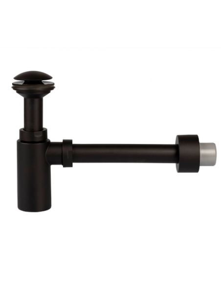 JI Syfon do umywalki black S-442 Jimten 11/4x40  ClikClak  (F)